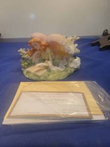 lot 5208 image: Seraphim Classics Sarah Peaceful Reflections Figurine #81826 with COA new in box
