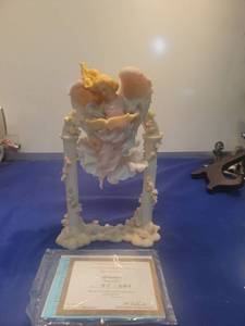 lot 5211 image: Seraphim Classics Kristina Song of Joy Figurine 81456 with COA new in box
