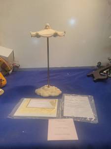 lot 5217 image: Seraphim Classics Carousel Canopy #84343 with COA new in box