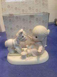 lot 5293 image: Precious Moments What A Difference Youve Made In My Life Figurine in box