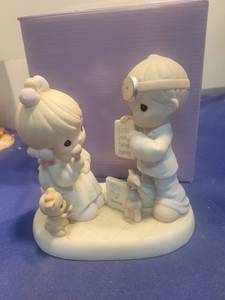 lot 5311 image: Precious Moments 20 Years And The Visions Still The Same Figurine in box