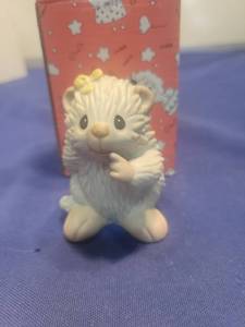 lot 5334 image: Precious Moments White Bear Figurine