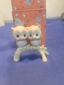 lot 5342 image: Precious Moments Owl Always Be Your Friend Figurine 1993