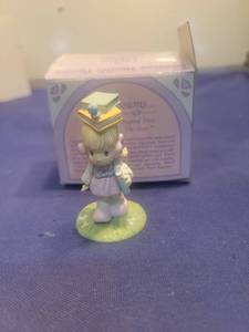 lot 5351 image: Precious Moments September Figurine with Books
