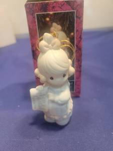 lot 5377 image: Precious Moments Greatest of These is Love 1992 Ornament