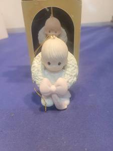 lot 5398 image: Precious Moments Surround Us With Joy 1983 Ornament