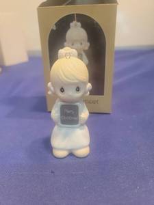 lot 5399 image: Precious Moments Love is Patient Christmas Ornament