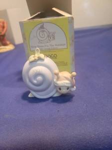 lot 5421 image: Precious Moments Slow Down For The Holidays 1997 Ornament