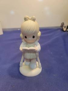 lot 5467 image: Precious Moments He Walks With Me 1987 Limited Edition Figurine