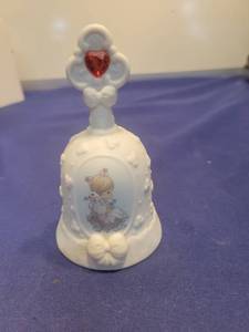 lot 5489 image: Precious Moments July Birthday Bell