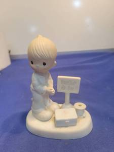 lot 5508 image: Precious Moments Lord Give Me Patience Figurine 1981