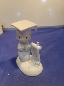 lot 5521 image: 1982 Precious Moments Seek Ye The Lord Figurine