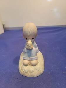 lot 5555 image: Precious Moments Love is Kind Figurine 1977