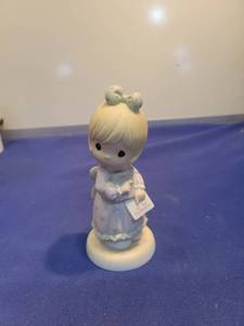 lot 5594 image: Precious Moments Confirmed in The Lord Figurine