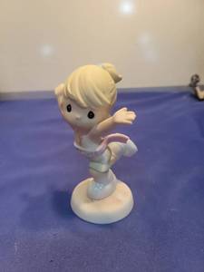 lot 5619 image: Precious Moments Walk Run Empower Figurine 2005