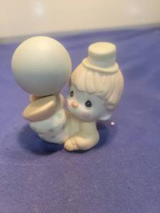 lot 5644 image: Precious Moments Child clown Figurine