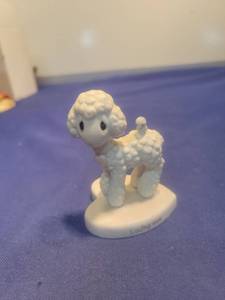 lot 5656 image: Precious Moments Loving Ewe Lamb Figurine