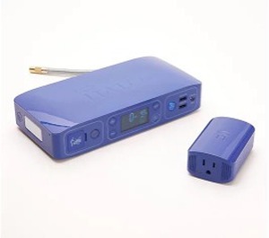 lot 1602 image: $200 Halo Bolt Air AC Inverter (Lazuli Blue)