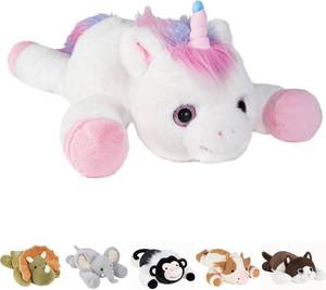 lot 2046 image: Unicorn Weighted Stuffed Animals - 25 Big Stuffed Animal Toy Rainbow Pillow for Girls Boys Kids, 5 lbs Soft Washable Weighted Plush