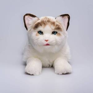 lot 2055 image: Blinks, Meows & Purrs Realistic Stuffed Cat Interactive Companion Robot Pets 14