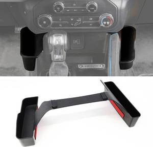 lot 2078 image: Center Console Shifter Organizer Tray Compatible with Ford Bronco 24 Door 2025 2024 2023 2022 2021, Gear Side Storage Box Interior Accessories