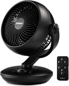 lot 2080 image: Fan for Bedroom with Remote,Ultra Quiet Desk Fan,with 3 Modes,8 Speeds,9-Hour Timer,10 inch,High-Velocity Air Circulator Fan,Oscillating Table Fan,Touch Control,for Home,Dorm,Clinic & Office