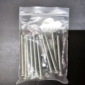 lot 11279 image: 10 Sets M6x60mm Carbon Steel Screw Assortment Kit