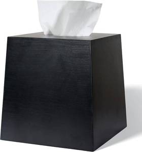lot 11316 image: Tissue Box Cover,Wooden Tissue Box Holder,Farmhouse Style,Wood Tissue Box Cover Rectangle,Tissue Box,for Bathroom,Kitchen,Bedroom,Dining Table,Office