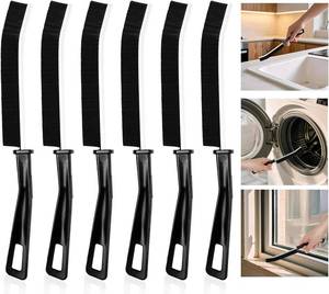 lot 11336 image: Cleaning Brush 6 PCS Hard Bristle Crevice Cleaning Brush for Kitchen & Bathroom Crevice Cleaning Tool, Bathroom Gap Brush, Cleans Tile GapTight SpacesWindow Tracks
