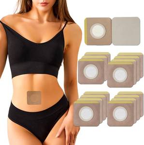 lot 11397 image: 16pcs 3.2 Disposable Castor Oil Pack Wrap for Belly Button,Highly Absorbent Organic Cotton Castor Oil Packs Wrap Promotes Digestion, Anti-Leakage Pads as Unisex Christmas Gift(Oil Not Included)
