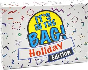 lot 11428 image: Its in The Bag-Holiday Party-Newest Game for Parties Halloween, Thanksgiving, Christmas Laugh Out Loud in This Game of Teamwork. Describe, Guess & Charades Act Fast 4-20 Player
