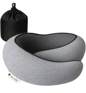 lot 11466 image: ELEVATED HOME & TRAVEL 2025 Travel Neck Pillow for Airplane Sleeping Premium Memory Foam Cushion  Compact 360 Head & Neck Support  Washable Cover  Must-Have Airplane Travel Essential