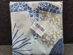 lot 11510 image: Beach Ocean Starfish Seashell Nautical Coastal Tablecloth Round 60 Inch Table Cover Waterproof Tablecloths Reusable for Kitchen Christmas Holiday Home Party Picnic Farmhouse Decor
