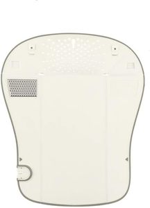 lot 13021 image: Generic Foldable 6 in 1 Cutting Board, Multifunctional Kitchen Plastic Cutting Board with Grater Grinder Sharpener Washing Draining Veggies Fruits Basket Space Save (White), aa001