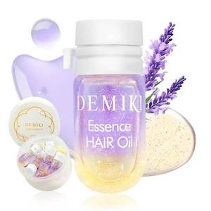lot 13094 image: DEMIKI Hair Oil For Frizzy Hair With Coconut Oil - Hair Treatment For Dry Damaged Hair, Hair Perfume Oil For Curly Hair, Frizz Control Hair Care Products, Mini Bottles Hair Oil For Damaged Hair, 12pcs