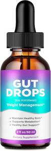 lot 13095 image: Gut Drops, Official GutDrops Supplement Liquid Droppers - Maximum Strength, All Natural Liquid Formula Support Healthy Lifestyle and Lasting Energy, GutDrops Support Reviews (1 Pack)