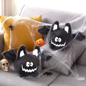 lot 13126 image: Soulchen 2 Pack Halloween Bat Stuffed Animal 13.8 Inch Soft Brown Plush Toy Bat Cute and Realistic Plush Gift for Kids, Boys Girls, Halloween Decor, Party Favors