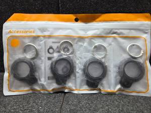 lot 13202 image: Case with Keychain,Cover Key Chain for Accessories for GPS Item Tracker Case-Black.