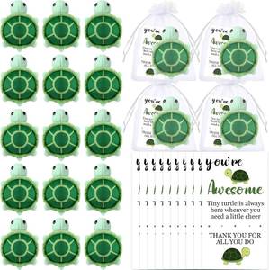 lot 13210 image: 24 Sets Inspirational Turtle Bulk Employee Appreciation Gift Emotional Mini Positive Support Party Favor Decoration Youre Turtle Awesome Card for Staff Coworker