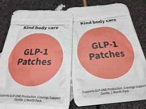 lot 13373 image: GLP-1 Patches. (2 pks)