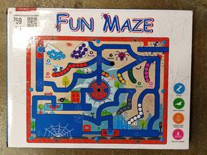 lot 13450 image: Fun Magnetic Color and Number Maze