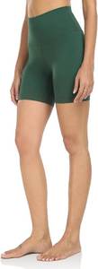 lot 13495 image: YUNOGA Women Biker Shorts 468 Inseam - High Waisted Tummy Control Workout Athletic Exercise Spandex Yoga Shortsk S
