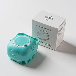 lot 13528 image: Silicone Massage Bath Brush (Blue)