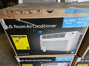 $340 LG 10,000 BTU Wi-Fi Enabled Window Air Conditioner