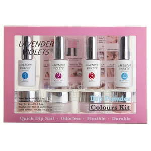 lot 3546 image: Lavender Violets Professional Dip Powder Acrylic Powders & Liquid