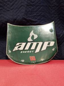 lot 3559 image: Dale Earnhardt Jr #88 AMP Energy NASCAR Hood Panel Sign
