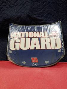 lot 3560 image: Dale Earnhardt Jr #88 National Guard NASCAR Visor Sign