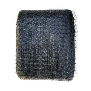 lot 3564 image: Garden Craft 7ft H X 100ft W Black Vinyl Deer Netting Fence  Maximum width 100 feet