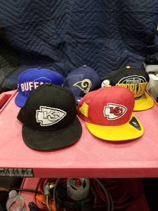 lot 3570 image: NFL Team Fitted Cap Collection