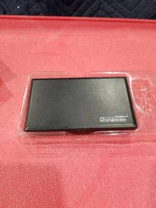 lot 3596 image: 100g x 0.01 DIGITAL JEWELRY SCALE DW-100AS MODEL STAINLESS STEEL DIGIWEIGH